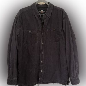 Harley-Davidson Men’s Corduroy Shirt Jacket